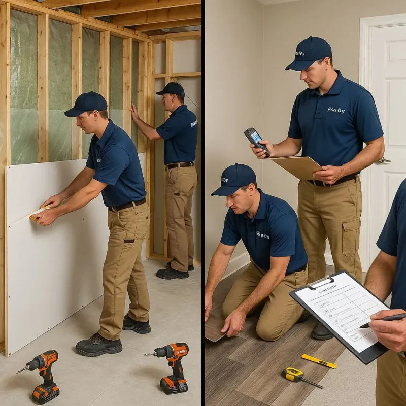 Repairs and Reconstruction process in Middletown, VA